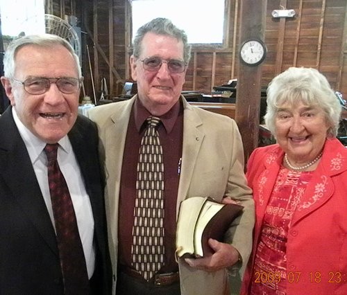 Dr. Neihof with Bud and Ruth