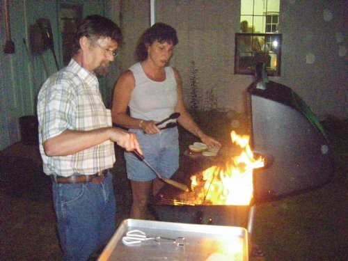 Dave Makela and Charlene Lussier are FIRED up.