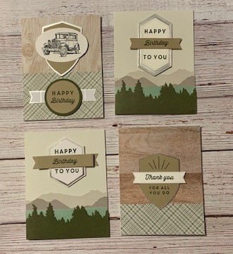 Stampin' Up! Card Class