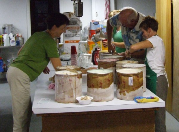 The Ice Cream Team swings into action